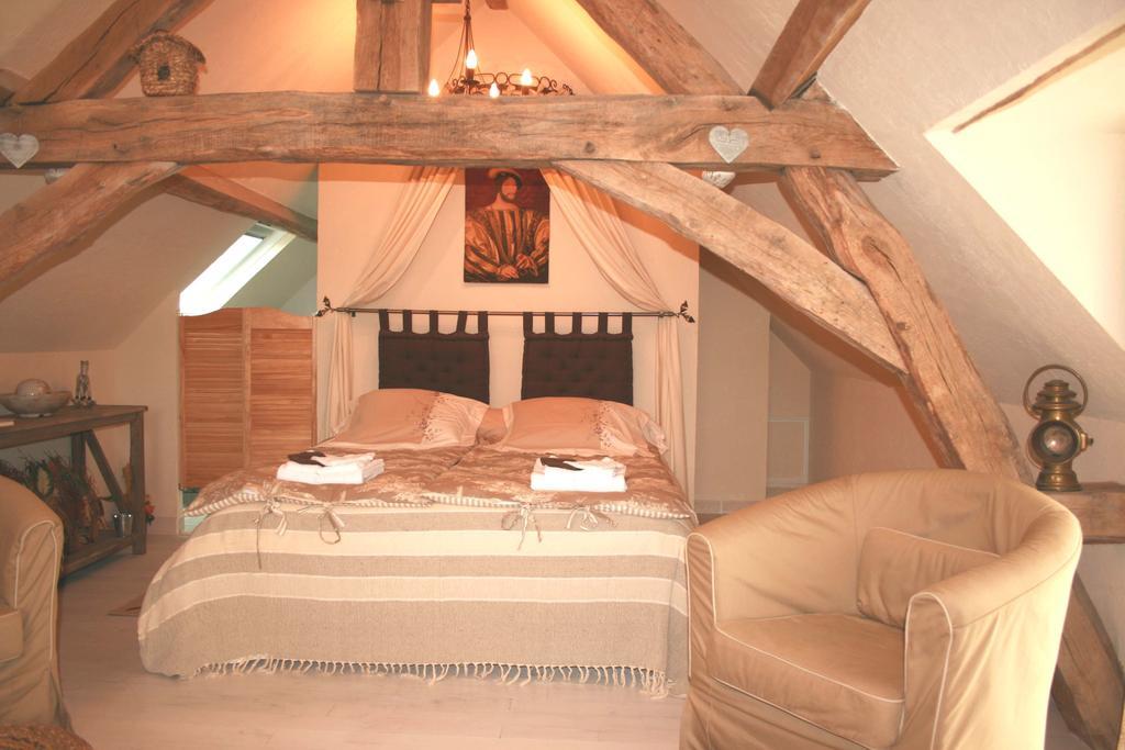 Chambres D'Hotes Le Clos Du Puits Mosnes Habitación foto